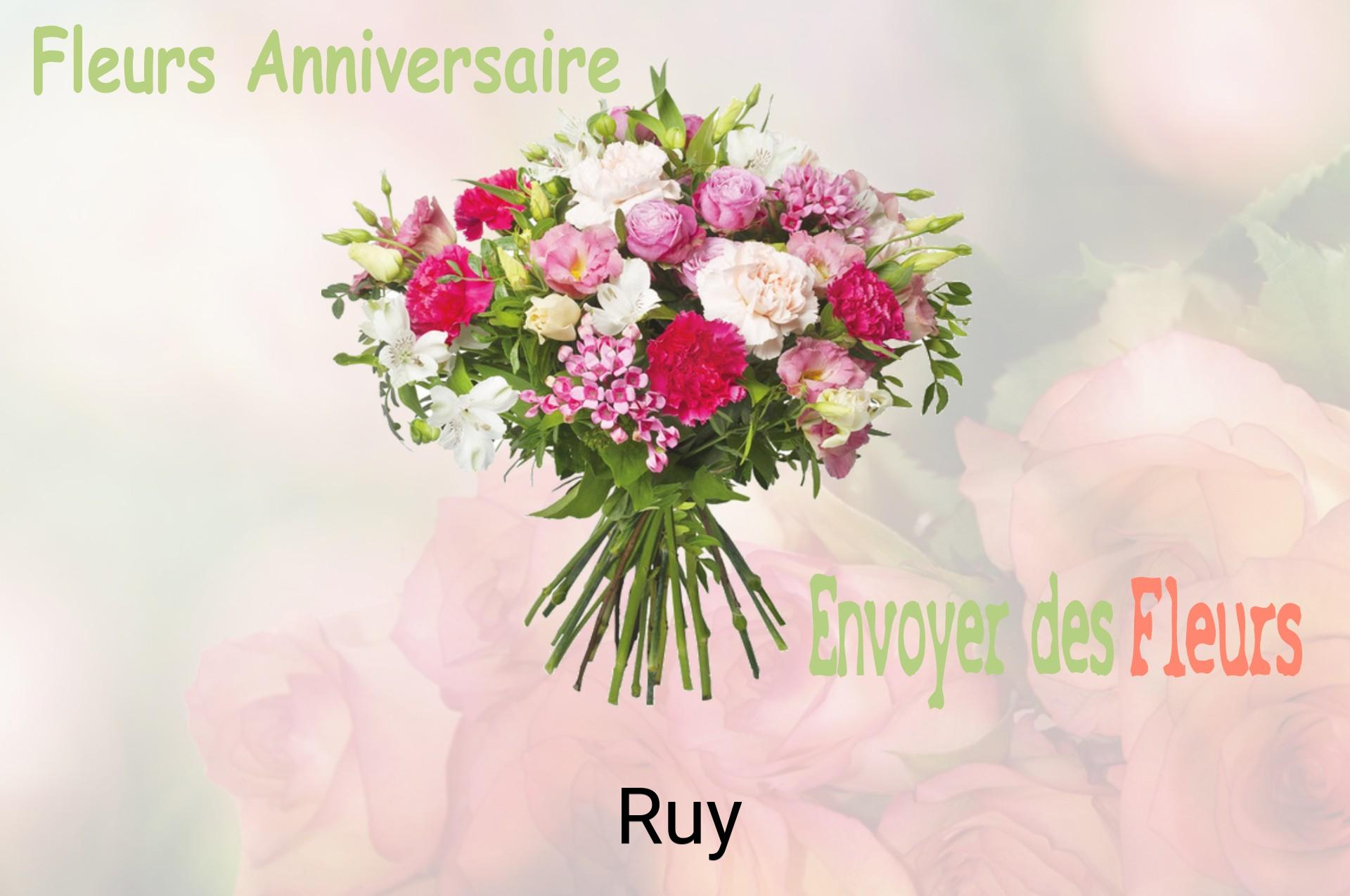 Bouquet de fleurs d’anniversaire livré à Ruy